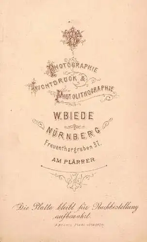 Fotografie W. Biede, Nürnberg - Drei Kinder (Geschwister), Fotografie. Fotobild