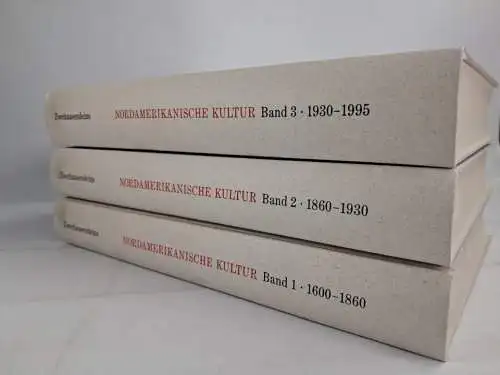 Buch: Geschichte der nordamerikanischen Kultur, Gert Raeithel, 3 Bände, 1995