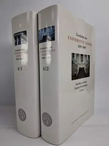 Buch: Geschichte der Universität Leipzig 1409-2009 Band 4, Hehl u.a., 2 Bände