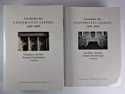 Buch: Geschichte der Universität Leipzig 1409-2009 Band 4, Hehl u.a., 2 Bände