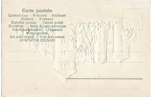 AK Stuttgart. Altes Schloss. Prägekarte ca. 1920, Postkarte. Ca. 1920