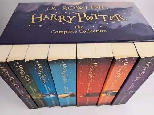 Buch: Harry Potter - The Complete Collection, J. K. Rowling, Bloomsbury, 7 Bände