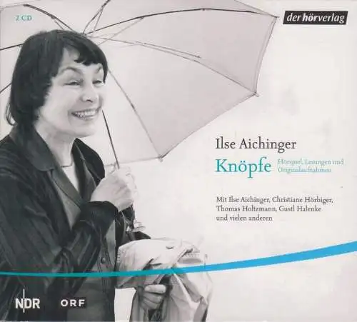 CD: Ilse Aichinger - Knöpfe. 1996, Hörspiel, Lesungen und Originalaufnahmen
