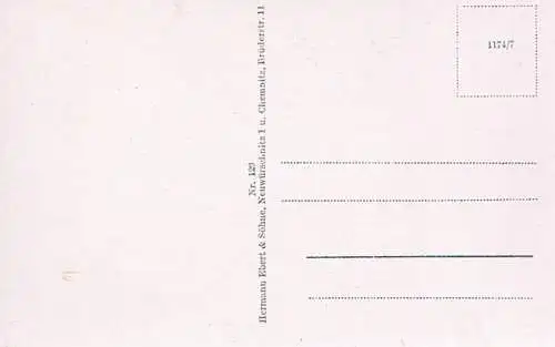 AK Reichsmessestadt Leipzig. Burgstraße, Postkarte. Nr. 129, gebraucht, gut
