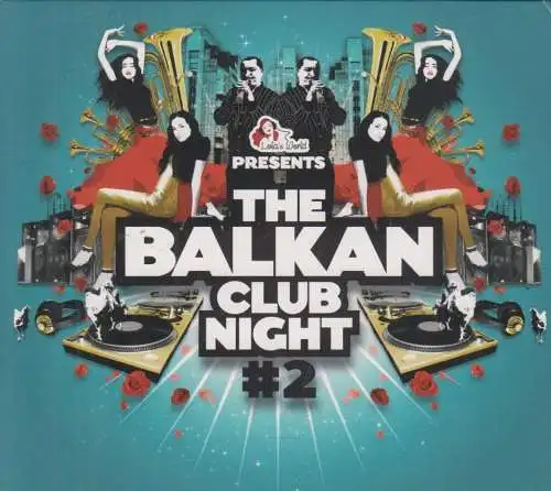 Doppel-CD: The Balkan Club Night 2. Clubstar, original eingeschweißt
