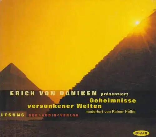 CD-Box: Erich von Däniken - Geheimnisse versunkener Welten. 2003, Lesung