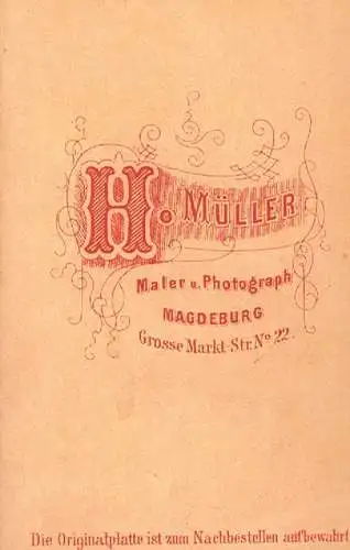 Fotografie Müller, Magdeburg - Portrait Junges Fräulein, Fotografie. Fotobild