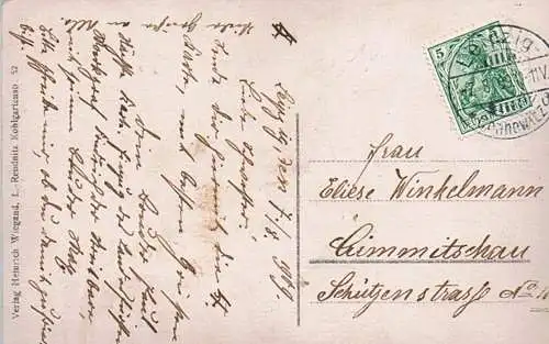 AK 500 jähr. Jubiläum der Universität zu Leipzig (Umzug). ca 1909, Postkarte