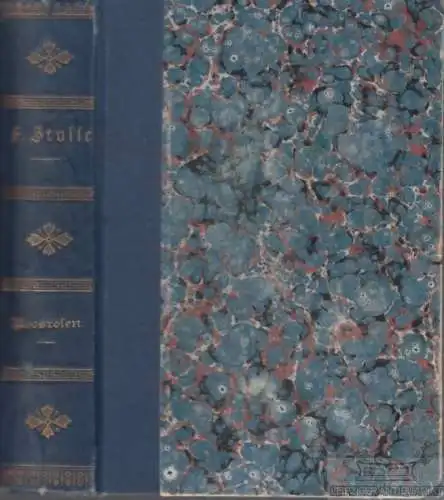 Buch: Moosrosen, Stolle, Ferdinand. Ferdinand Stolle's ausgewählte Schriften