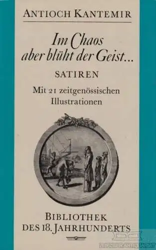 Buch: Im Chaos aber blüht der Geist, Kantemir, Antioch. 1983, Insel-Verlag