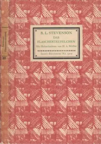 Insel-Bücherei 302, Das Flaschenteufelchen, Stevenson, R. L, Insel-Verlag