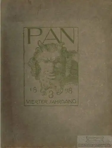 Pan. Heft 3, 4. Jahrgang, 1898. 1899, F. Fontane & Co. Verlag