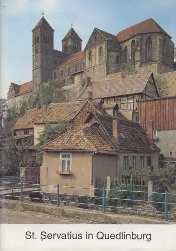 Heft: St. Servatius in Quedlinburg, Rienäcker, Christa. 1996, gebraucht, gut