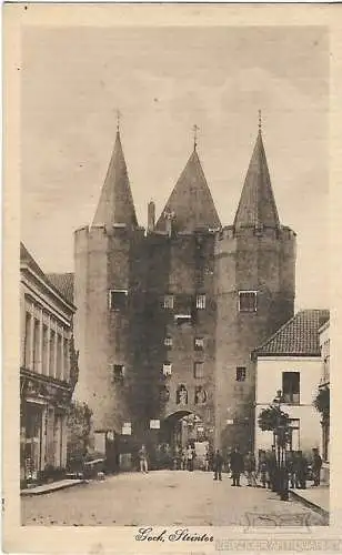 AK Goch. Steintor. ca. 1916, Postkarte. Serien Nr, ca. 1916, gebraucht, gut