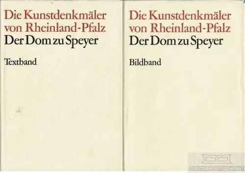 Buch: Der Dom zu Speyer, Kubach, Hans Erich / Haas, Walter. 2 Bände, 1972