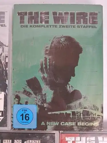 5 DVD-Boxen: The Wire. Staffel 1-5 (komplett), David Simon, Dominic West