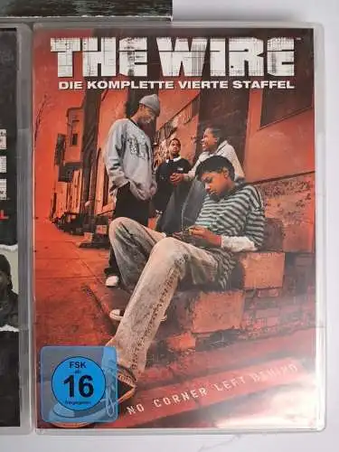 5 DVD-Boxen: The Wire. Staffel 1-5 (komplett), David Simon, Dominic West