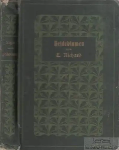 Buch: Heideblumen, Richard, C. 1909, Verlag Deutsche Zukunft
