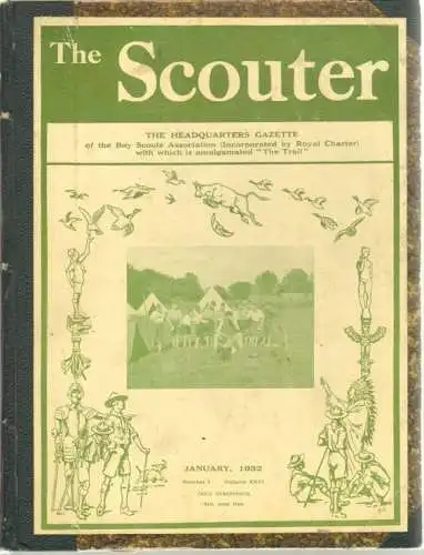 The Scouter, Volume XXVI, 1932. 1932, The Boy Scouts Association, gebraucht, gut