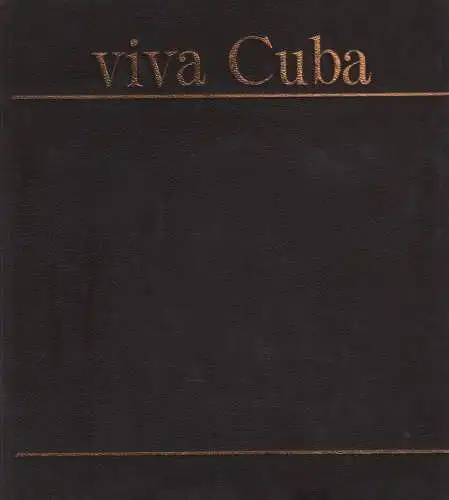 Buch: Viva Cuba, Makosch, Ulrich u.a., 1980, Verlag Zeit im Bild, sehr gut