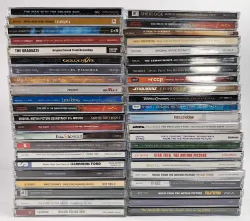 43 CDs O.S.T. Original Soundtracks: Sherlock, König der Löwen, Pulp Fiction ...