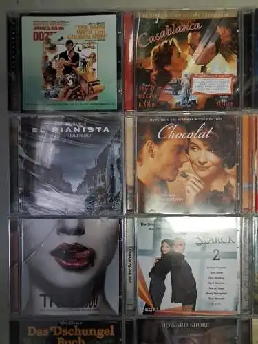 43 CDs O.S.T. Original Soundtracks: Sherlock, König der Löwen, Pulp Fiction ...
