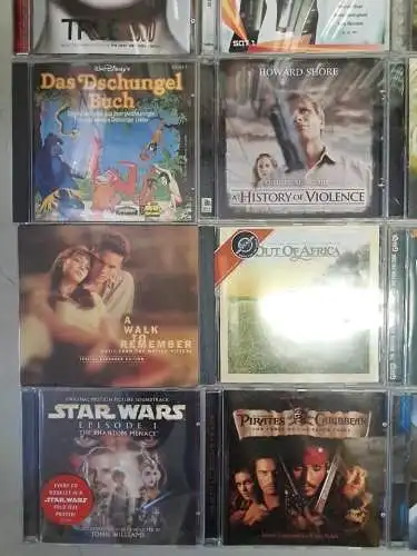43 CDs O.S.T. Original Soundtracks: Sherlock, König der Löwen, Pulp Fiction ...