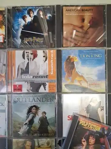 43 CDs O.S.T. Original Soundtracks: Sherlock, König der Löwen, Pulp Fiction ...