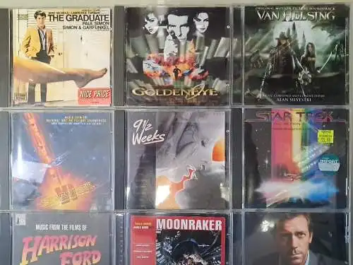 43 CDs O.S.T. Original Soundtracks: Sherlock, König der Löwen, Pulp Fiction ...