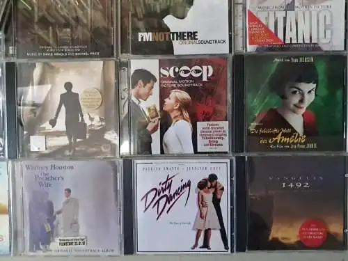 43 CDs O.S.T. Original Soundtracks: Sherlock, König der Löwen, Pulp Fiction ...