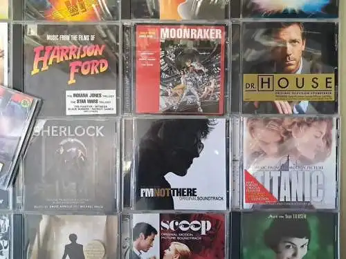 43 CDs O.S.T. Original Soundtracks: Sherlock, König der Löwen, Pulp Fiction ...