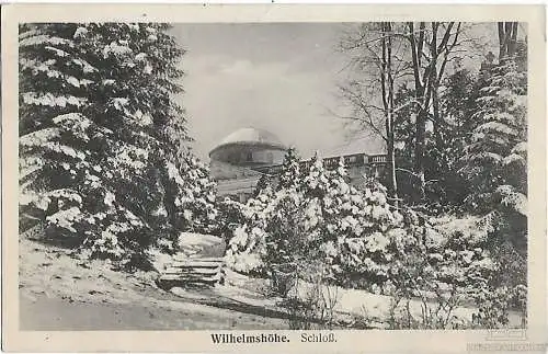 AK Wilhelmshöhe. Schloß. ca. 1916, Postkarte. Ca. 1916, gebraucht, gut