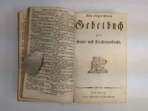 Buch: Neues vollständiges Zwickauisches Gesangbuch (3 Titel angefügt), Weller