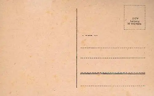 AK Leipzig. Völkerschlachtdenkmal, Postkarte. M 129/4874, gebraucht, gut