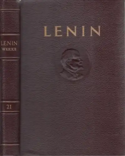 Buch: Werke. Band 21, Lenin, W.I. 1970, Dietz Verlag, gebraucht, gut