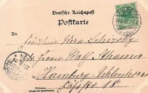 AK Wilhelm I. ca. 1899, Postkarte. 1899, gebraucht, gut