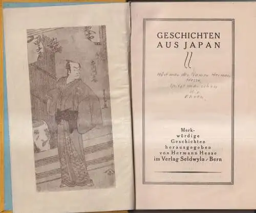 Buch: Merkwürdige Geschichten, Band 3 - Geschichten aus Japan, Hermann Hesse