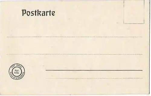 AK Schloss Neu-Schwanstein. ca. 1912, Postkarte. Ca. 1912, gebraucht, gut