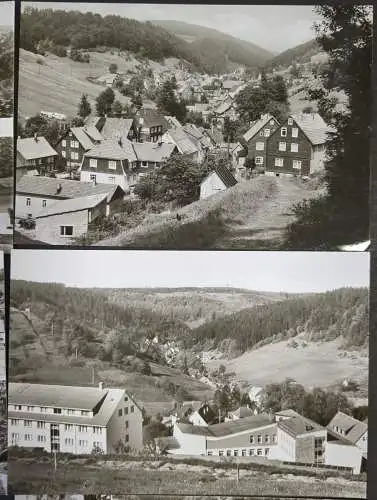 AK Lot: 12 Postkarten Fehrenbach bei Hildburghausen, Thüringer Wald, Werraquelle