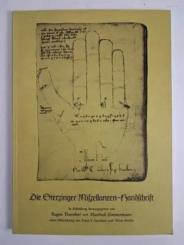 Buch: Die Sterzinger Miszellaneen-Handschrift, 1979, Kümmerle Verlag