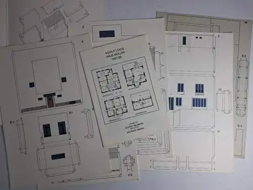 Architektur-Modell 1: Adolf Loos - Haus Moller, Hugo Reissner, 1984, unbenutzt
