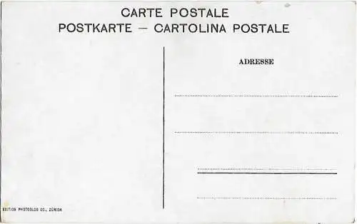 AK Baden. ca. 1912, Postkarte. Ca. 1912, Photoglob, gebraucht, gut
