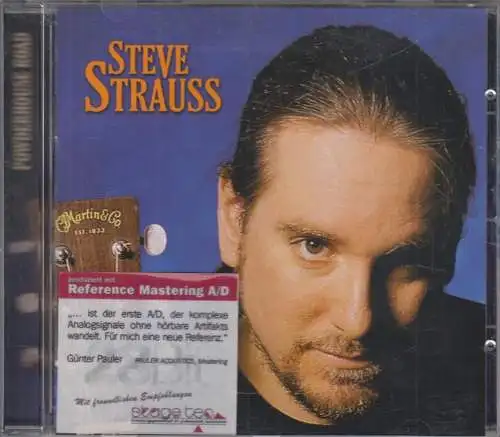 CD: Steve Strauss, Powderhouse Road. 1998, Stockfisch Records, gebraucht, gut