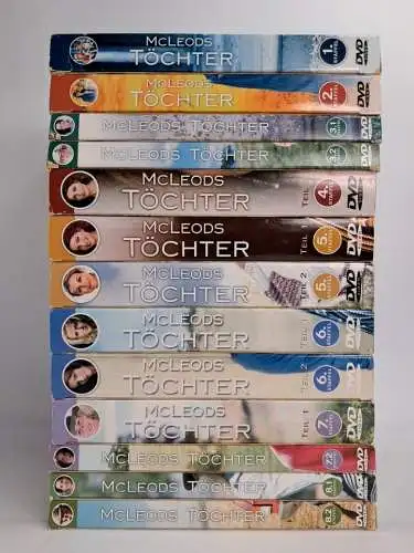 13 DVD-Boxen: McLeods Töchter. Staffel 1-8, Lisa Chappell, Serie, Ranch