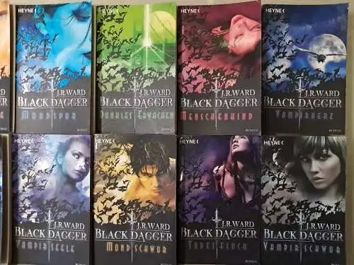 27 Bände The Black Dagger + Black Dagger Legacy + Die Bruderschaft, J. R. Ward