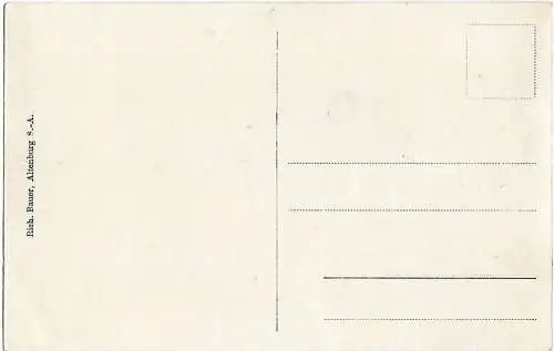 AK Gruß aus Haselbach S.-A. Gesamtansicht mit den Teichen ca. 1913, Postkarte