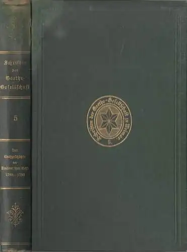 Buch: Schriften der Goethe-Gesellschaft 5, Zur Nachgeschichte der italienischen