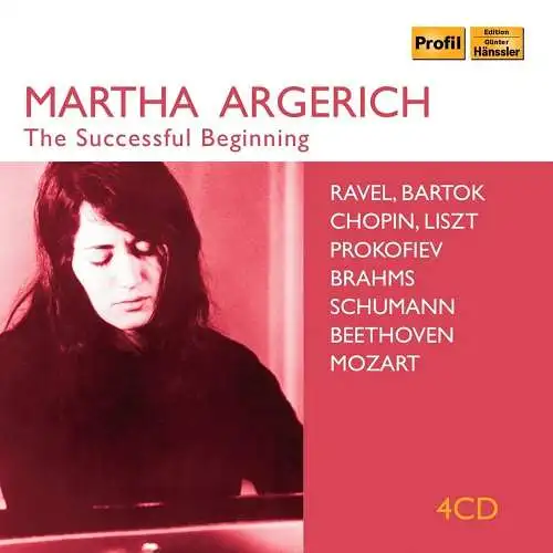 CD-Box: Martha Argerich - The Successful Beginning, 2018, Profil Medien, Musik
