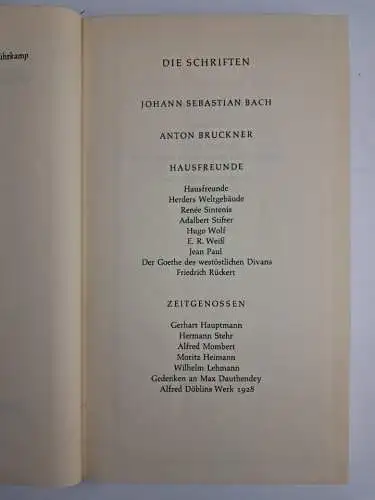 Buch: Gedichte und Prosa, Oskar Loerke, 2 Bände, 1958, Suhrkamp Verlag