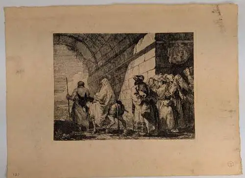 Grafik: Maria / Engel, Giovanni Battista Tiepolo, 1890, Reichsdruckerei, Druck